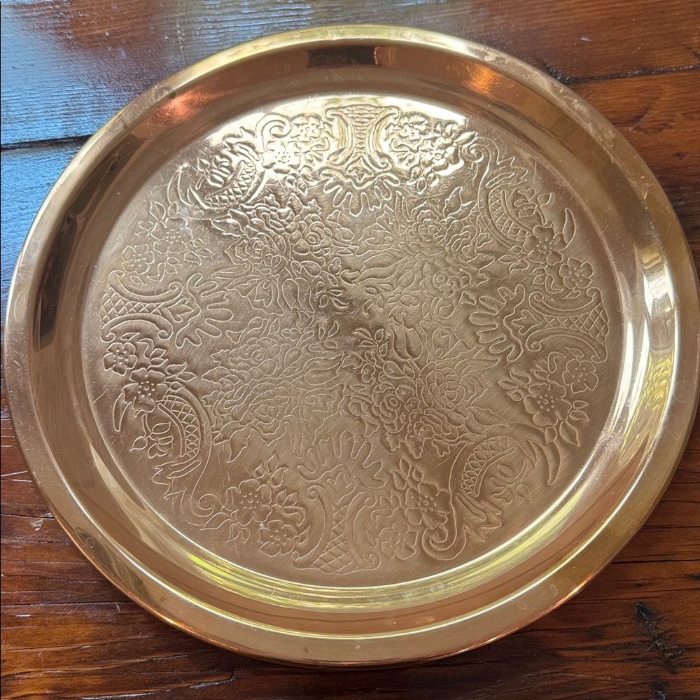 Princess House Copper Tray